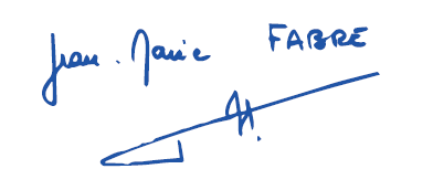 signature Jean marie Fabre